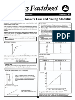 Experiments Hookes Law and Young Modulus
