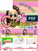 ❤CALENDARIO Y ORGANIZADOR MAESTRA DE CORAZÓN