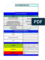 Plan de emergencias para la construcción HAFA