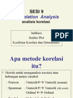 SESI 9-10 korelasi dan regresi