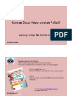 Konsep Dasar Keperawatan Paliatif: Yodang, S.Kep, NS, M.Pall - Care