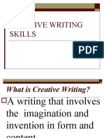 CREATIVE WRITING SKILLS