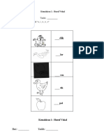 Kemahiran 01 - Huruf Vokal
