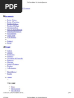 ITIL Foundation 200 Sample Questions