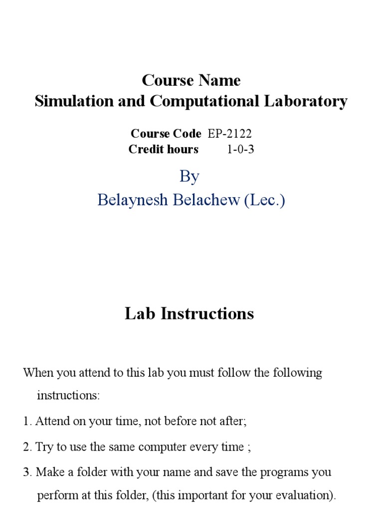 MATLAB Lab Guide for Engineering Students | PDF | Matrix (Mathematics ...