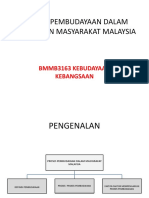 Proses Pembudayaan Dalam Kehidupan Masyarakat Malaysia