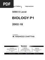 O Level Biology Paper 1 Topical