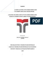 Analisis Dan Simulasi Efek Non-linier Stimulated Raman Scatering (Srs) Pada Sistem Dwdm