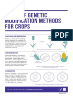 Types of Genetic Modification Methods For Crops