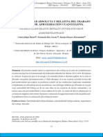 LA CENTRALIDAD ABSOLUTA Y RELATIVA DEL TRABAJO EN ECUADOR. APROXIMACIÓN CUANTITATIVA