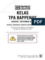 Papirus Info - Kelas TPA Bappenas 2021 - Agustus September