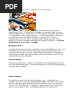 Step-by-Step PC Assembly Guide | PDF | Personal Computers | Electrical ...