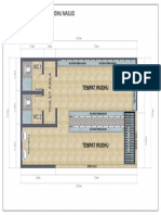 Denah Renovasi Tempat Wudhu Masjid: WC2 WC2