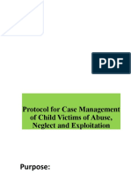 Protocol of Referral WCPU Presentation