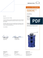 Cleaning Procedure For Fuel Safety Filter: Service Letter SL14-595/CLAN