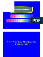 Marketing Research & MIS Slide 1: © Associate Professor Dr. Jamil Bojei, 2014