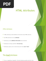 Grade 12 HTML Attributes