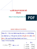 Giới Hạn Hàm Số (limit)