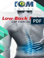 Brosur BKOM Low Back Pain LBP Exercise
