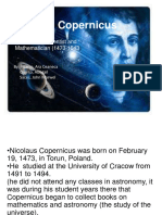 Nicolaus Copernicus: Astronomer Who Proposed Sun-Centered Solar System