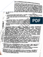 Testimonio de Iber Maraví A La Policía en El Año 2004