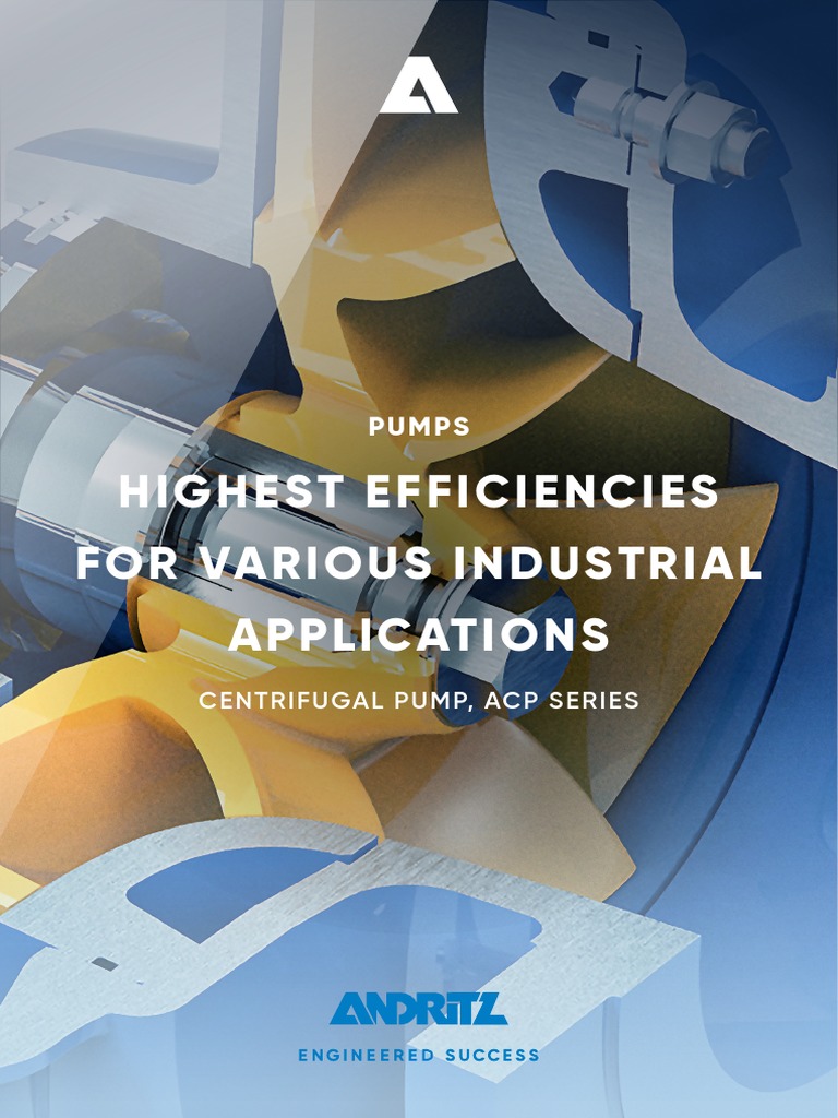 Andritz One Stage | PDF | Pump | Water