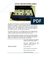 DDR-3 Resistivity Meter for Groundwater Exploration