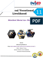 Technical Vocational Livelihood: Shielded Metal Arc Welding