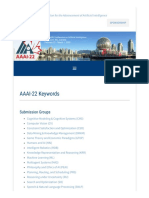 AAAI-22 Keywords - AAAI 2022 Conference