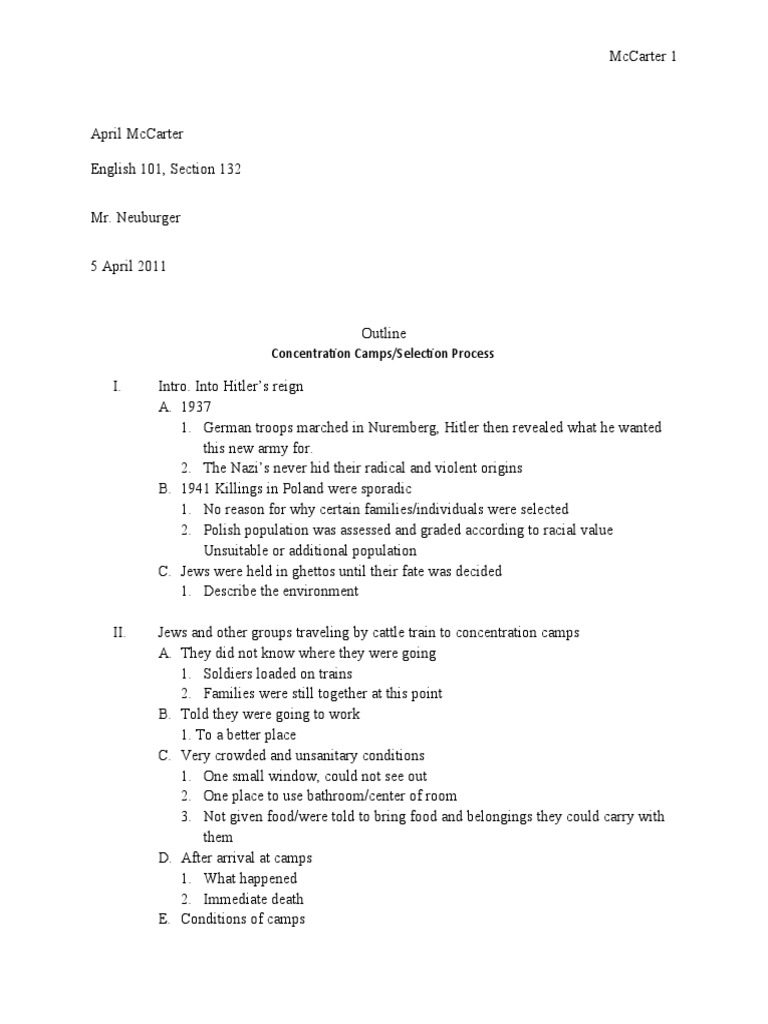 Auschwitz research paper outline 06 image