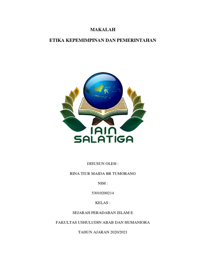 Dari Otak Bawah ke Hati Nurani dan Etika Kepemimpinan