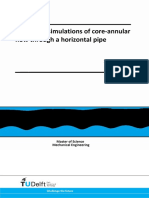 Numerical simulations of core-annular flow