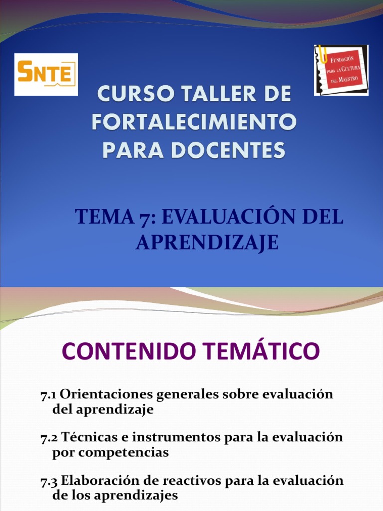 Presentación. Tema 7 | PDF | Crecimiento personal y profesional | Arte