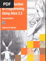 An Introduction To Programming Using Alice 2.2, 2nd Edition