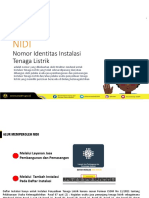 Tata Cara Permohonan NIDI Bagi Instalasi Penyediaan Tenaga Listrik (Pembangkit, Tranmisi, Distribusi)