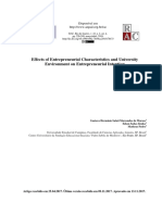 University Environment & Entrepreneurial Intention (3)