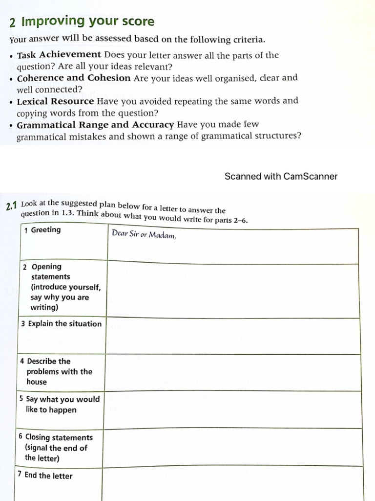 Writing Task 1 | PDF
