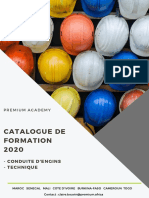 Catalogue Formation Conduite Et Technique