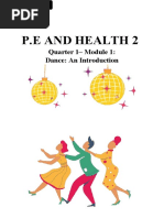 PE and Health 12 Q1 - M2 | PDF | Dances | Time