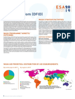 United Kingdom (DFID) : Aid Priorities Wash Strategy/Activities