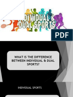 Individual and Dual Sports