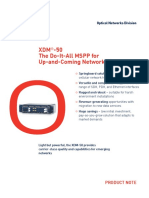 XDM - 50 The Do-It-All MSPP For Up-and-Coming Networks