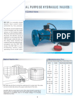 General Purpose Hydraulic Valves: Electric Float Control Valve