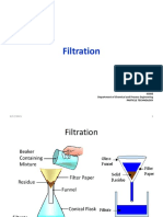 Filtration: Technical University of Kenya Febe Scbse Department of Chemical and Process Engineering Particle Technology
