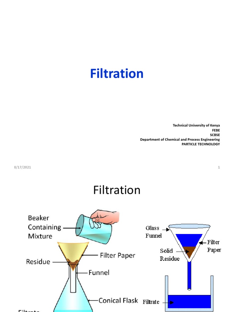 Particle Filtration Principles, Mechanisms, and Theories PDF