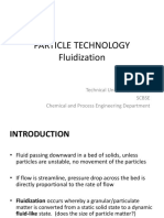 Particle Technology Fluidization: Technical University of Kenya Scbse Chemical and Process Engineering Department