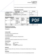 Ashish Patel - CV