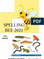 Spelling BEE 2021
