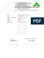 Formulir Pendaftaran Dan Surat Peryataan KP2MS 2021