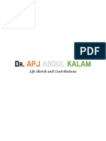 DR APJ Abdul Kalam Life Sketch and Contributions